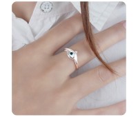 Evil Eye Silver Ring NSR-4195